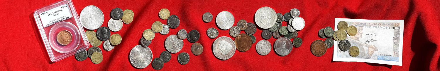 Bannière numismatique