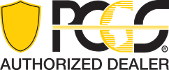 PCGS authorized dealer